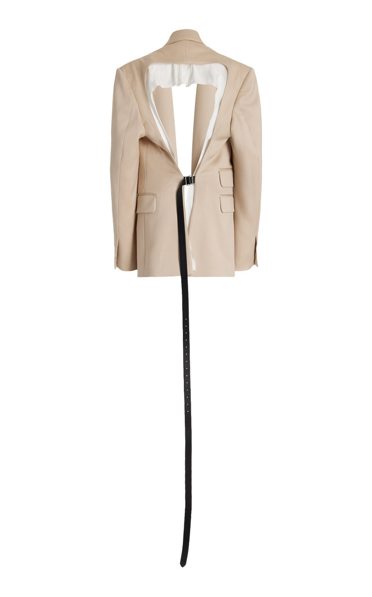 Backless Wool Blazer Jacket | Moda Operandi (Global)