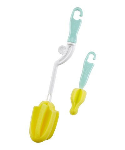 Simba Blue Sponge Rotary Bottle & Nipple Brush Set | Zulily