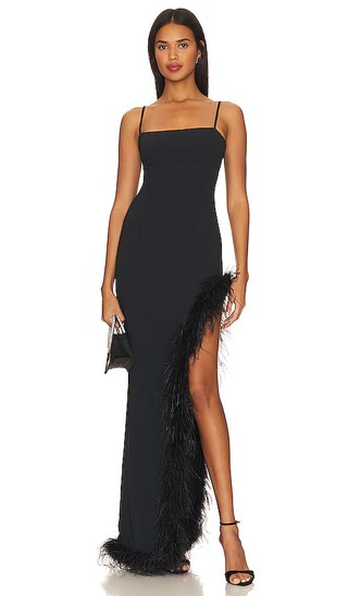 Tavianna Gown in Black | Revolve Clothing (Global)