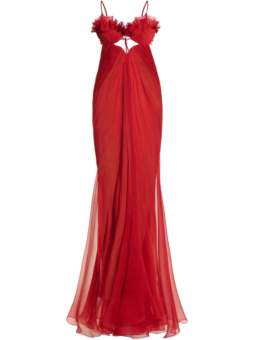 Maria Lucia Hohan Ariadne maxi dress - Red | Farfetch Global