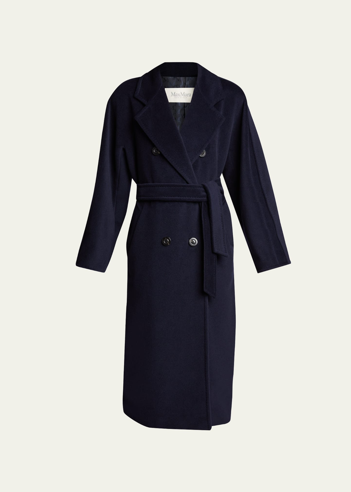Max Mara Madame Belted Wool/Cashmere Coat | Bergdorf Goodman