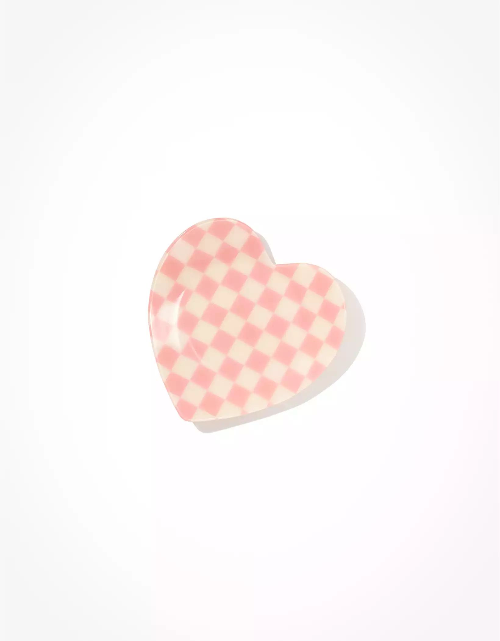 AEO Pink Heart Trinket Tray | American Eagle Outfitters (US & CA)