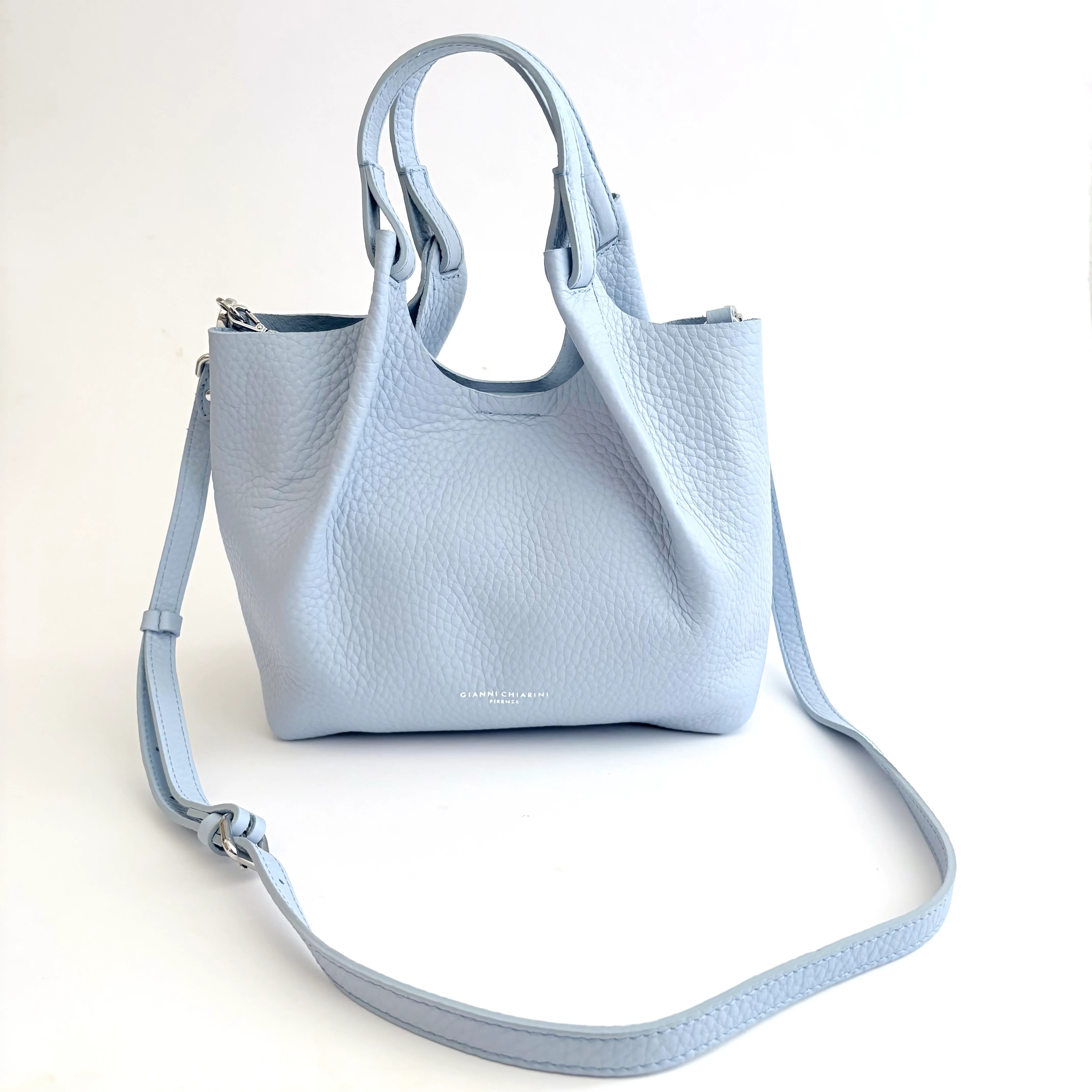 Dua Italian Tote - Light Blue | Colores Collective