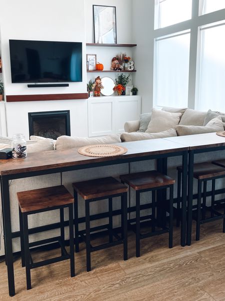bar tables and stools to go behind the sofa! We got 2 to have 6 stools!

also linked some of my fall decor!

| home decor | home furniture | sofa table | bar table | modern farmhouse 

#LTKhome #LTKSeasonal