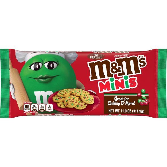 M&M's Holiday Minis Milk Chocolate Candies - 11oz | Target