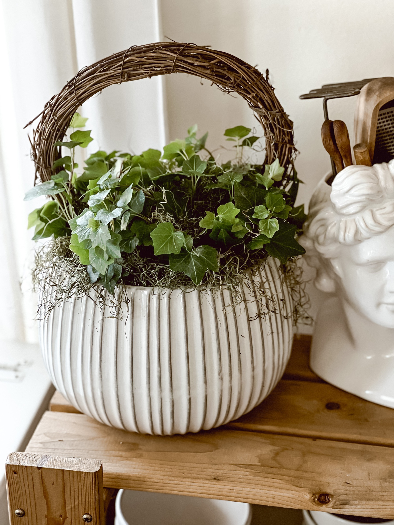 Ivy topiary DIY! 🪴

#LTKSeasonal #LTKFind #LTKhome