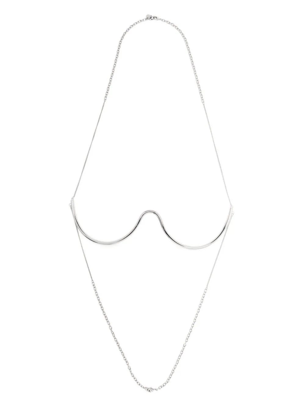 Cult GaiaAsha bra-cup chain necklace$298Import duties included | Farfetch Global
