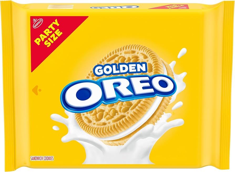 OREO Golden Sandwich Cookies, Party Size, 24.16 oz | Amazon (US)