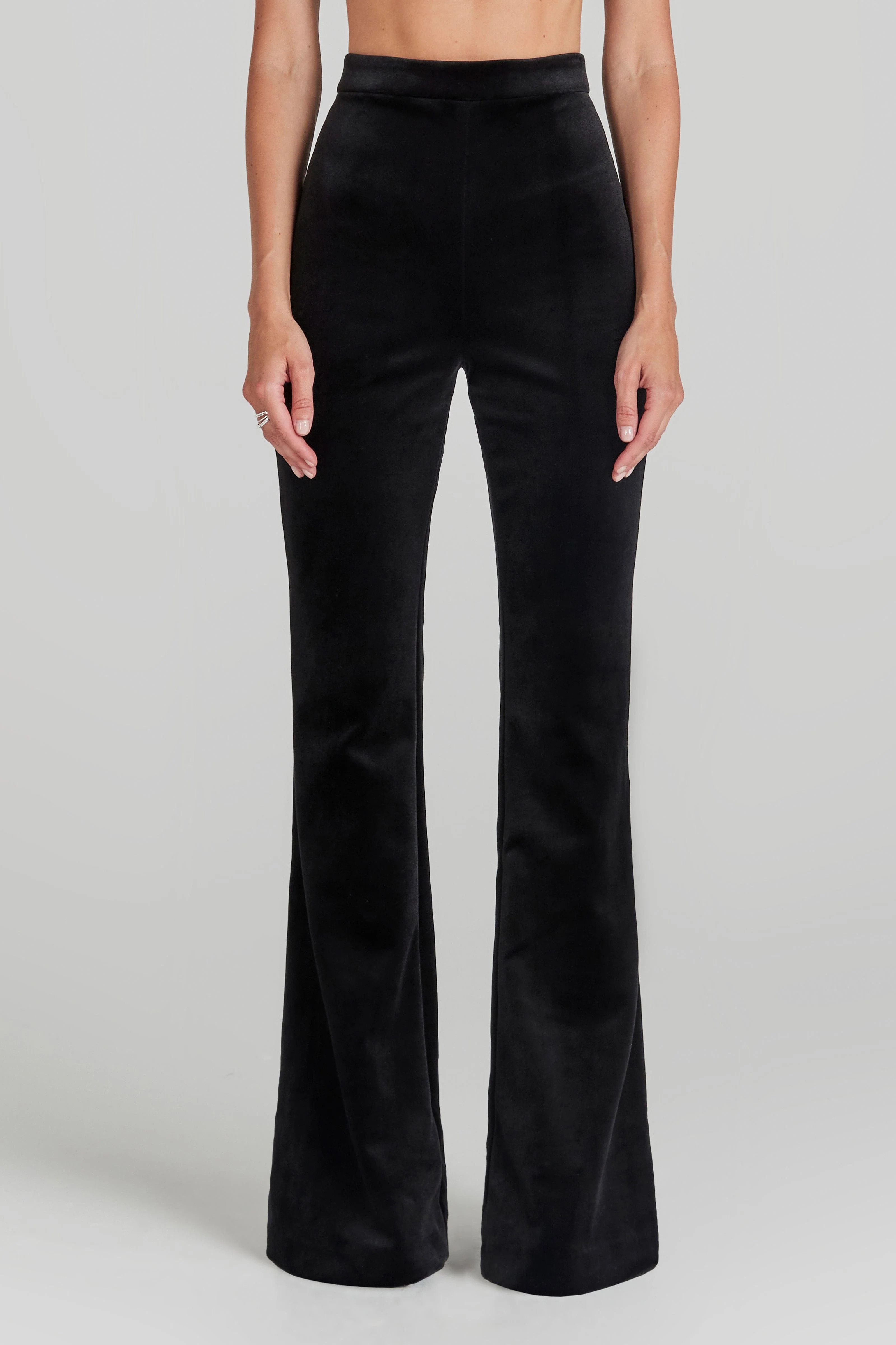 Davina Black Trousers | Nadine Merabi