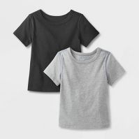 Toddler Kids' Adaptive Short Sleeve 2pk T-Shirt - Cat & Jack™ | Target