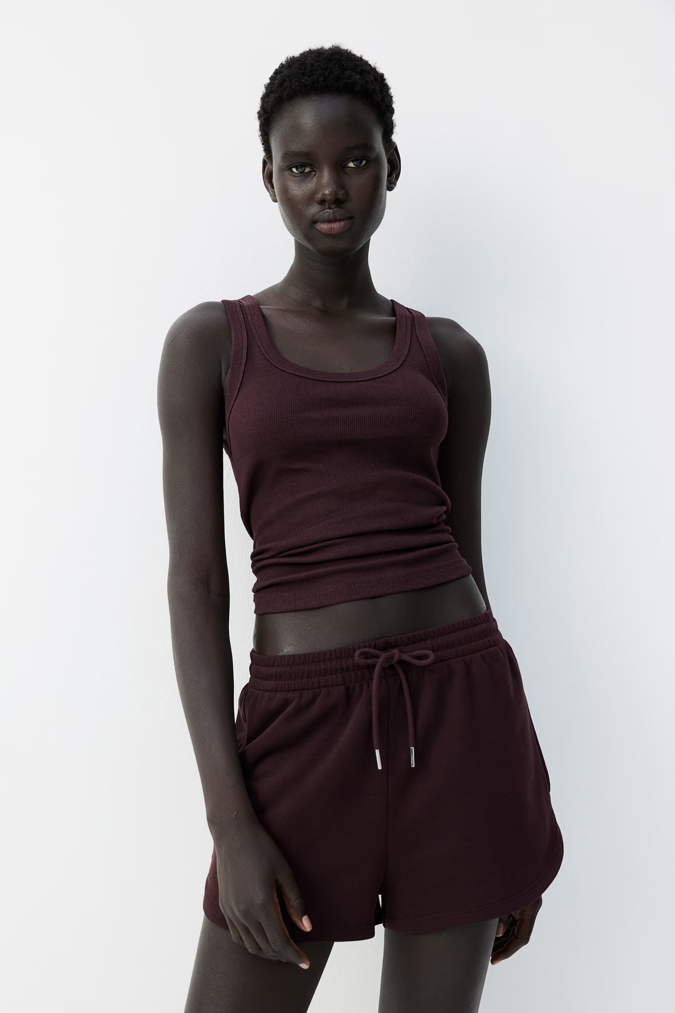 Ribbed vest top | H&M (UK, MY, IN, SG, PH, TW, HK)