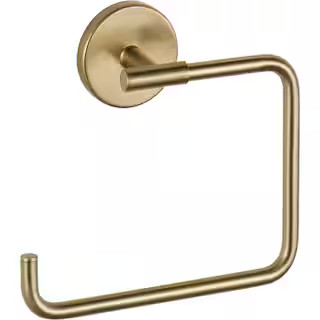 Delta Trinsic Open Towel Ring in Champagne Bronze 759460-CZ - The Home Depot | The Home Depot