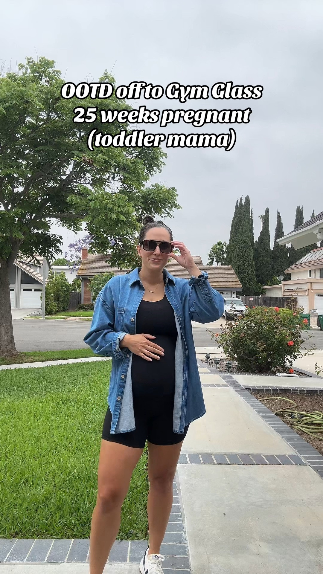 once a week outfit at this point in pregnancy! 

#LTKSummerEdit #LTKBump #LTKActive