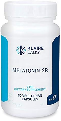 Klaire Labs Melatonin-SR - Sustained 'Time Release' Melatonin 2mg Capsules - Sleep Support for Me... | Amazon (US)