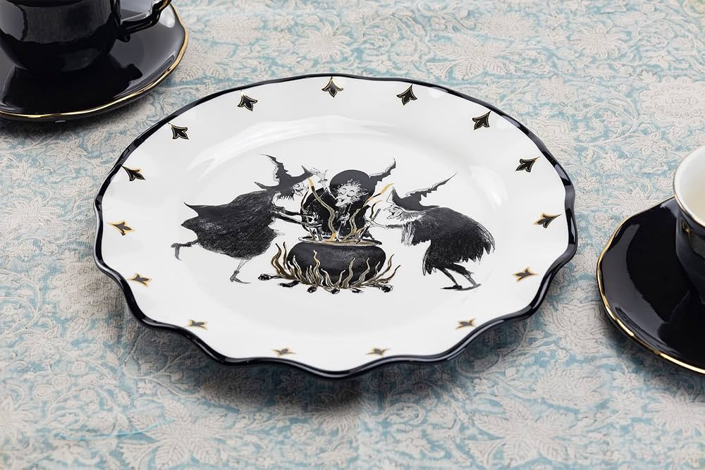 Grace Teaware Potter's Studio Halloween Witches Brew Serving Platter | Amazon (US)