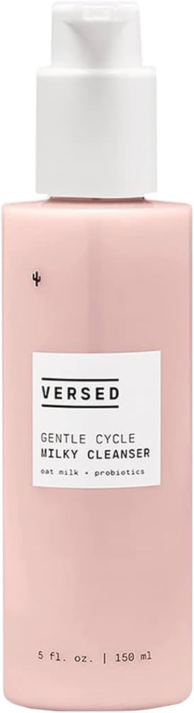 Versed Gentle Cycle Hydrating Milky Cleanser - Lightweight Daily Facial Wash Removes Makeup for M... | Amazon (US)