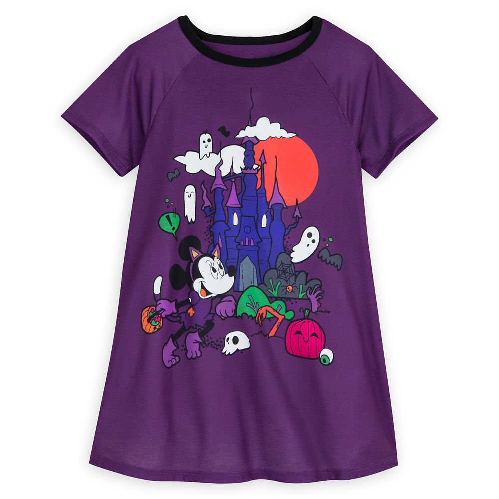 Minnie Mouse Halloween Glow-in-the-Dark Nightshirt for Girls | Disney Store