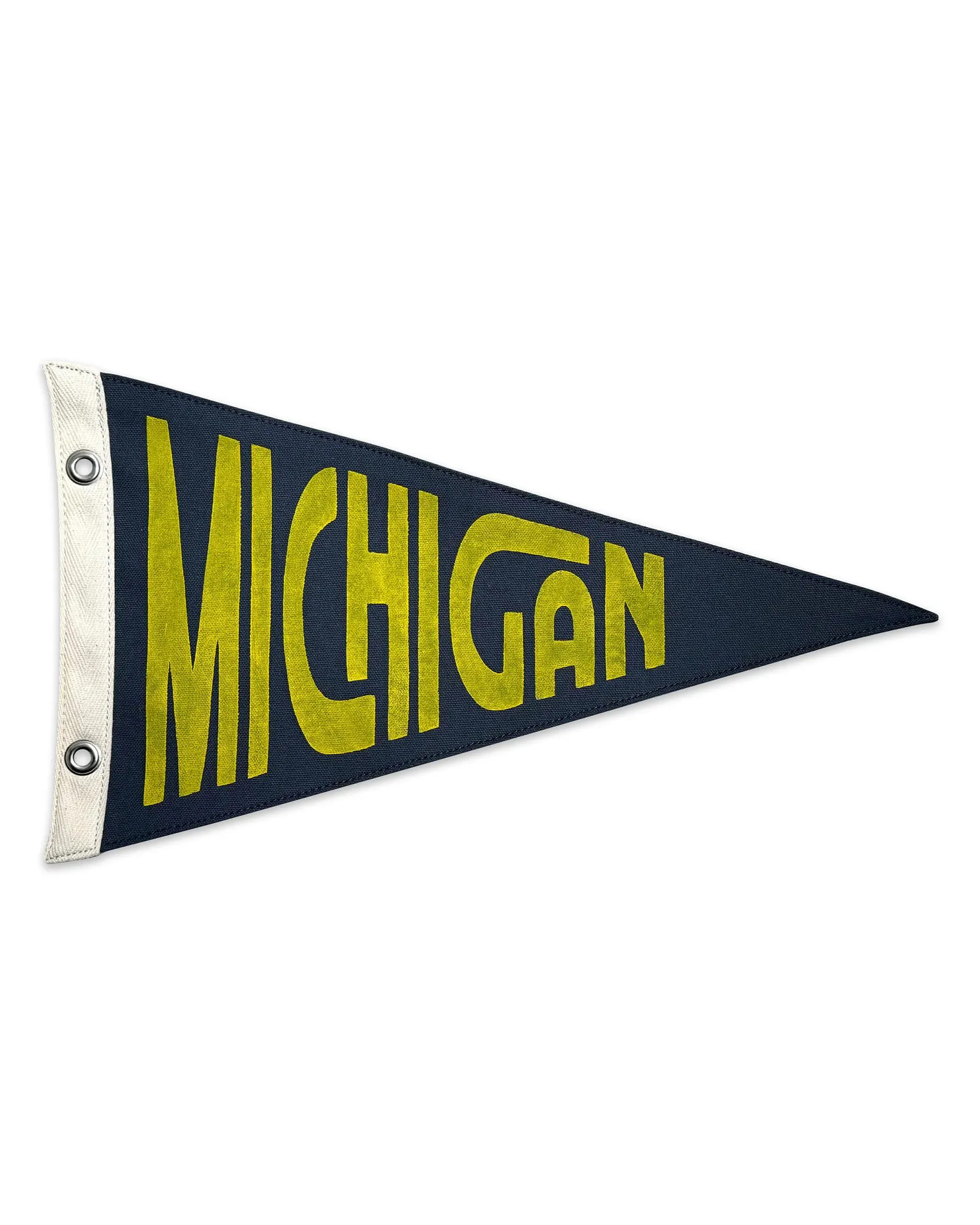 Michigan Vintage-Inspired Canvas Pennant | Etsy (Global)
