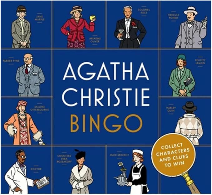 Laurence King Agatha Christie Bingo Medium | Amazon (US)