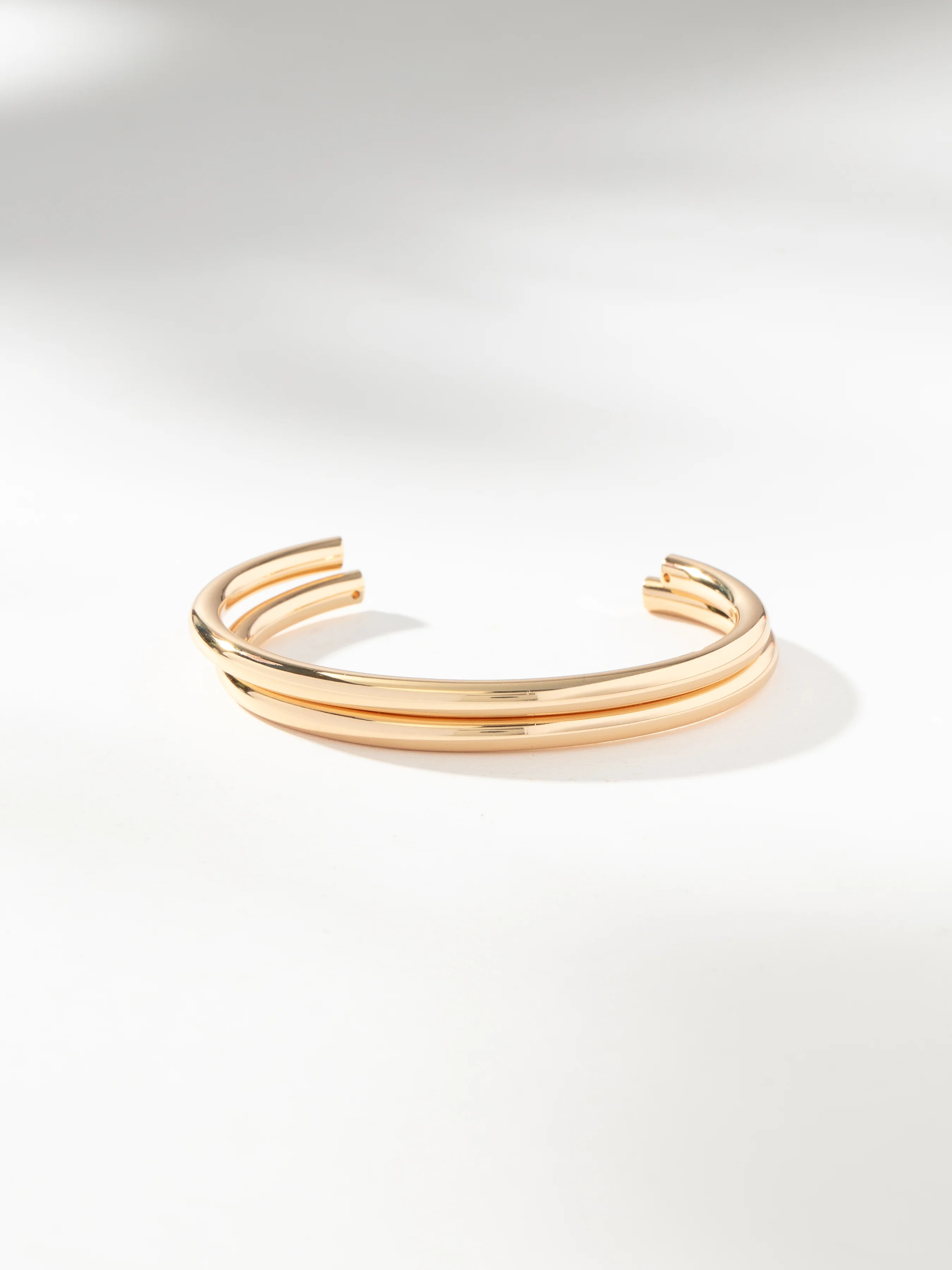 Gold Getaway Cuff Bracelet Set of 2 | Bracelet Stack | Uncommon James | Uncommon James