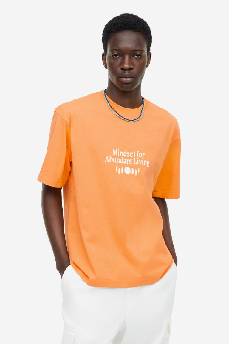 Relaxed Fit Printed T-shirt | H&M (US + CA)
