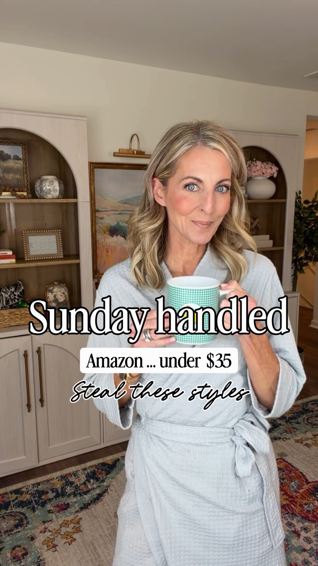 Y’all… Amazon solved my ENTIRE Sunday wardrobe for less than $35 total. A boho $25 Amazon dress that is giving all the spring feels and a $35 pair of shorts that can be worn all summer. These looks are affordable and easy like a Sunday morning.  Comment SUNDAY and I will send both links straight to your inbox!

Whether you are headed to church, brunch, or the couch with your coffee ☕ I have got you completely covered girl.

high waisted shorts, tweed shorts outfit, summer shorts style, wide leg shorts, dressy casual outfit, Walmart fashion find, affordable summer outfit, breathable summer clothing, casual chic style, everyday outfit inspiration, neutral summer outfit, vacation outfit idea, classic preppy style, womens summer fashion, effortless style outfit