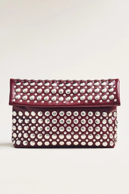 Studded Foldover Clutch | Anthropologie (US)