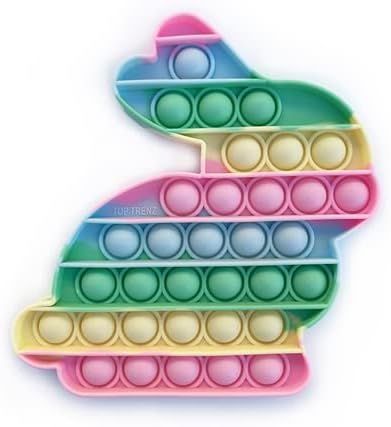 Top Trenz OMG Simple Pop Dimple fidgety OMG Pop fidgety (Multi Easter Bunny) | Amazon (US)