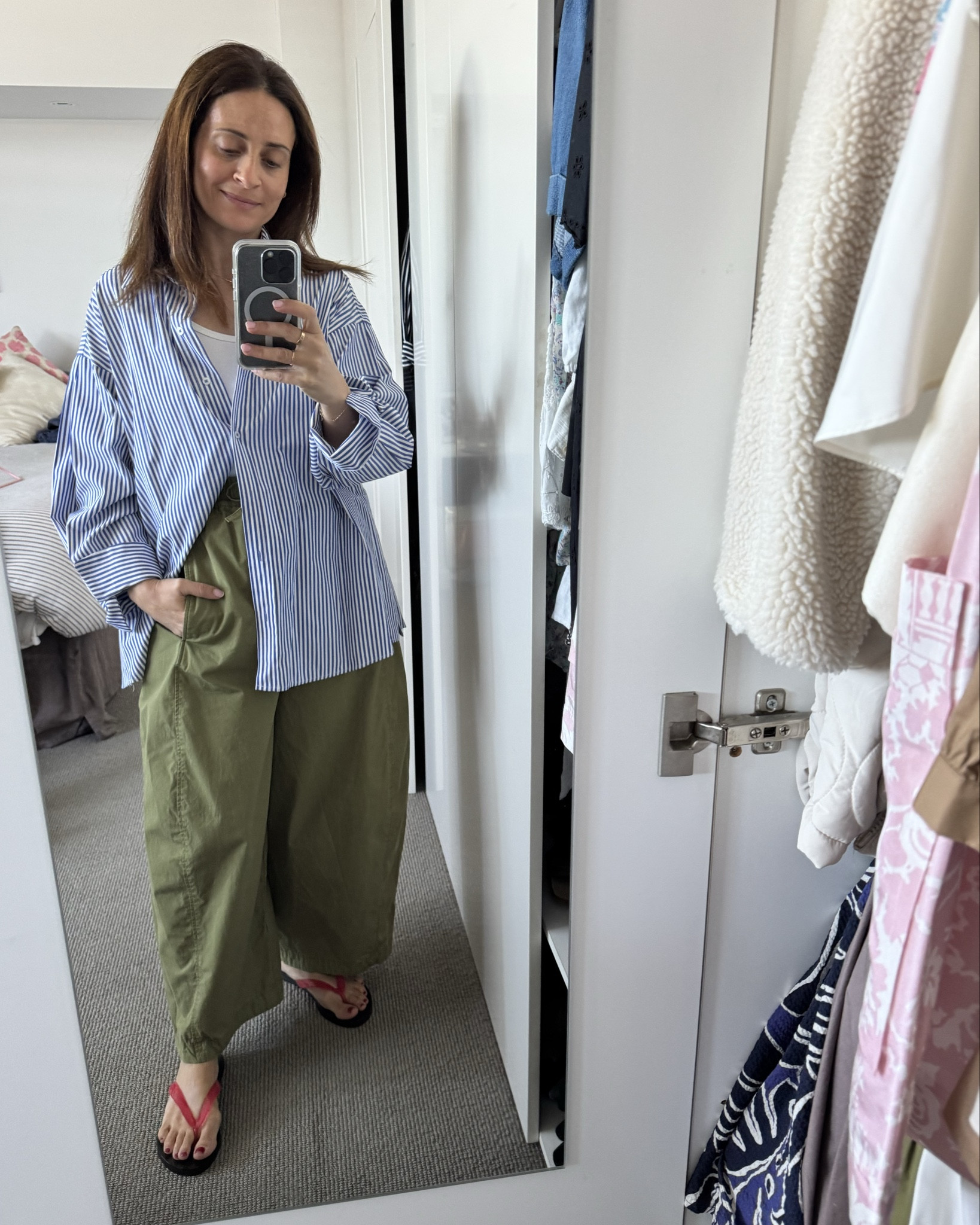 Zara shirt (old),  Cos pants, Ancient Greek Sandals shoes 

#LTKaustralia #LTKspring
