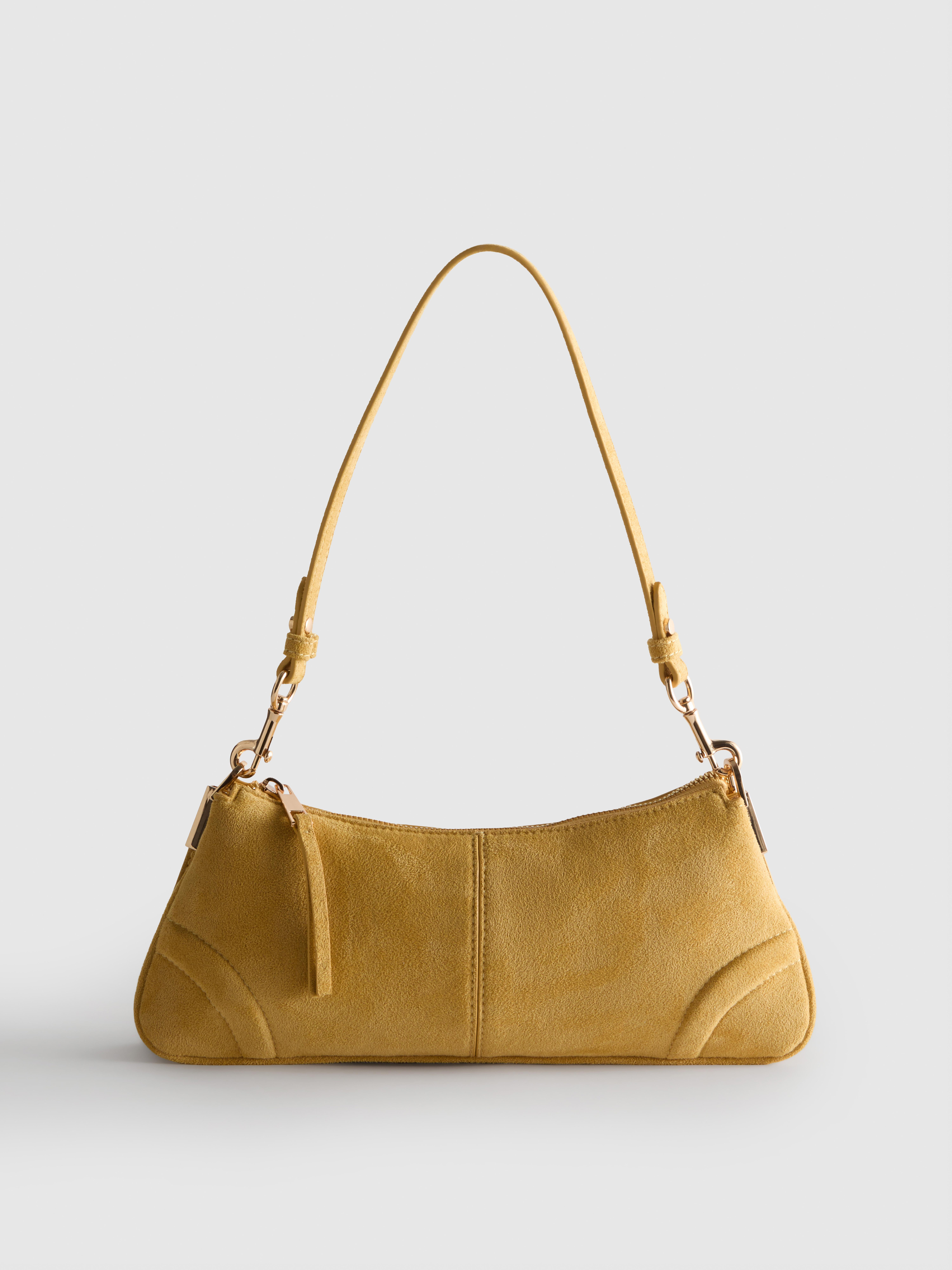 Faux Suede Shoulder Bag | Primark UK