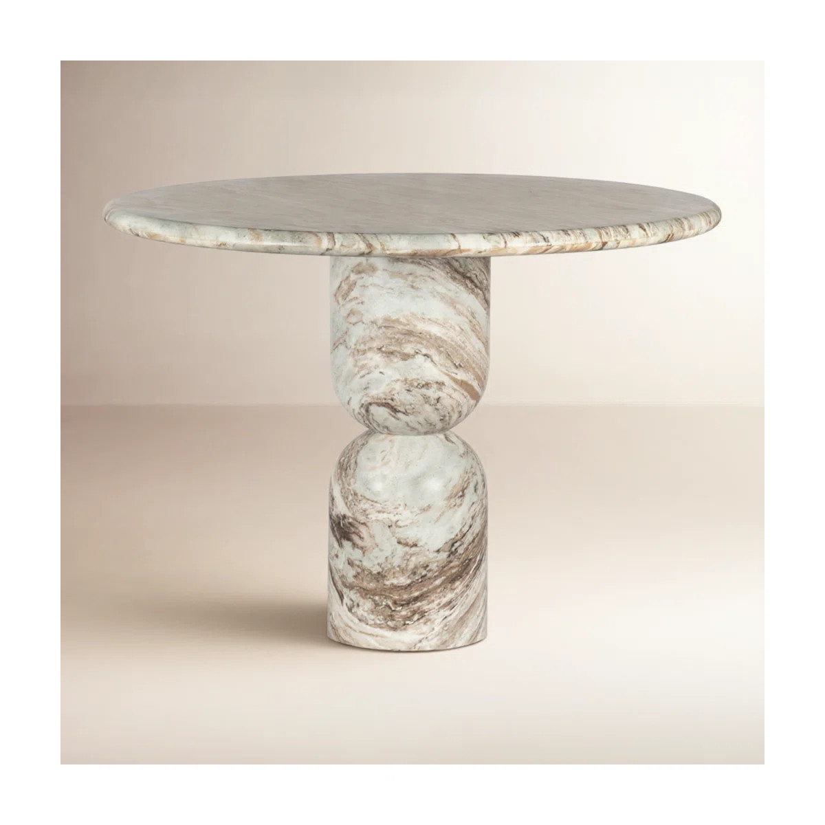 Figueroa Round Marble Dining Table | Birch Lane