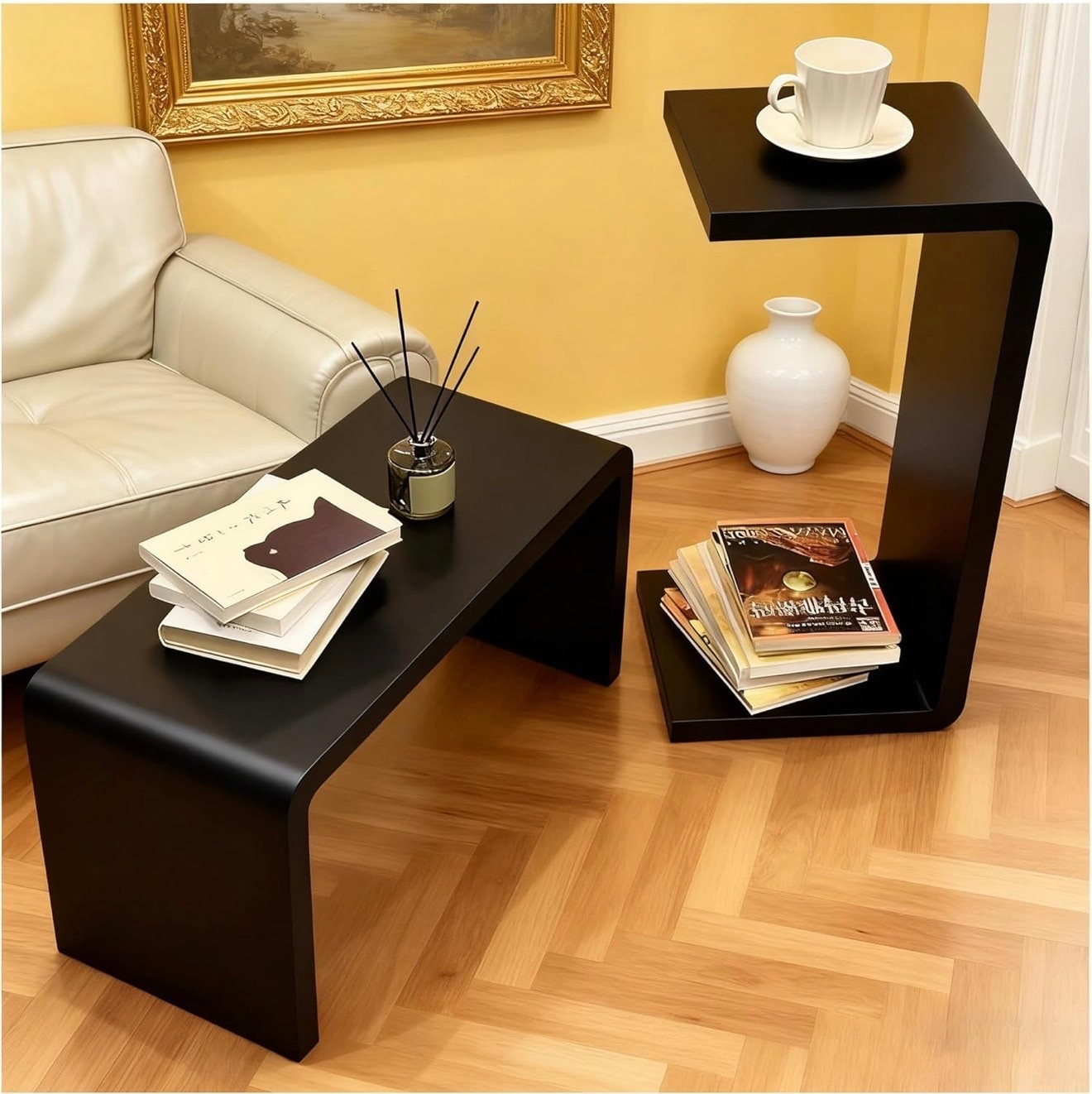 Rustic and space saving: If you are looking for a narrow/compact side table that you can place next to your chair in your living room so that you can keep things like coffee/books on it when you are using the chair, it doesn't take up much space and is easy to place anywhere in your home

#LTKHome #LTKSaleAlert #LTKvlog