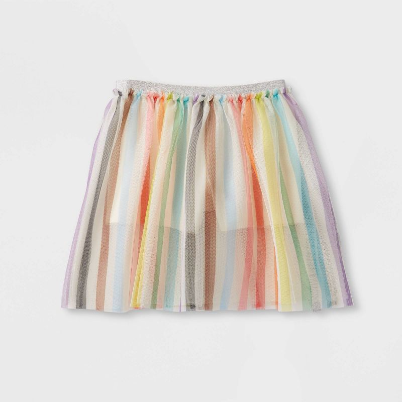Pride Kids' Rainbow Tutu Skirt - Striped | Target