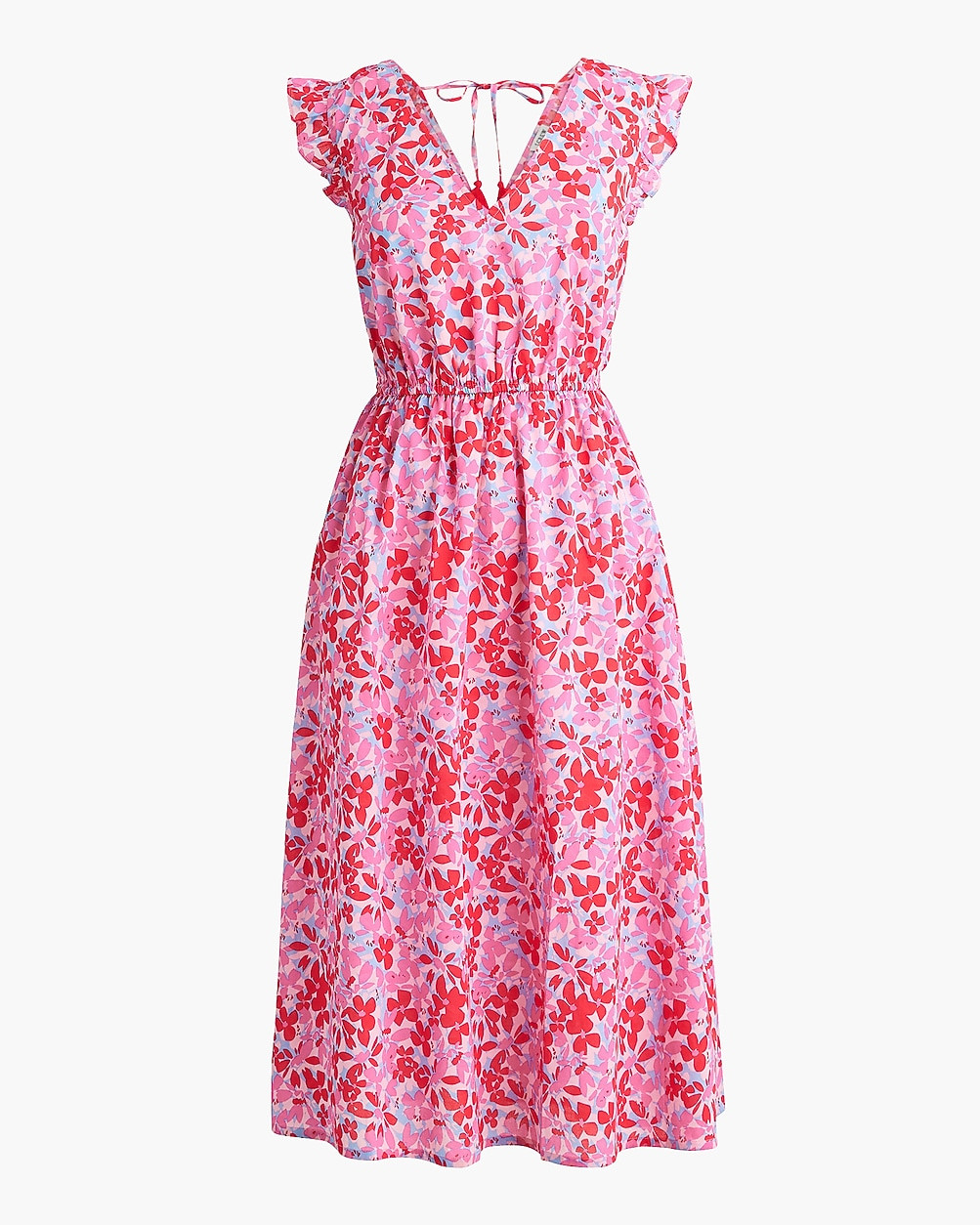 Tie-back midi beach dress | J.Crew Factory