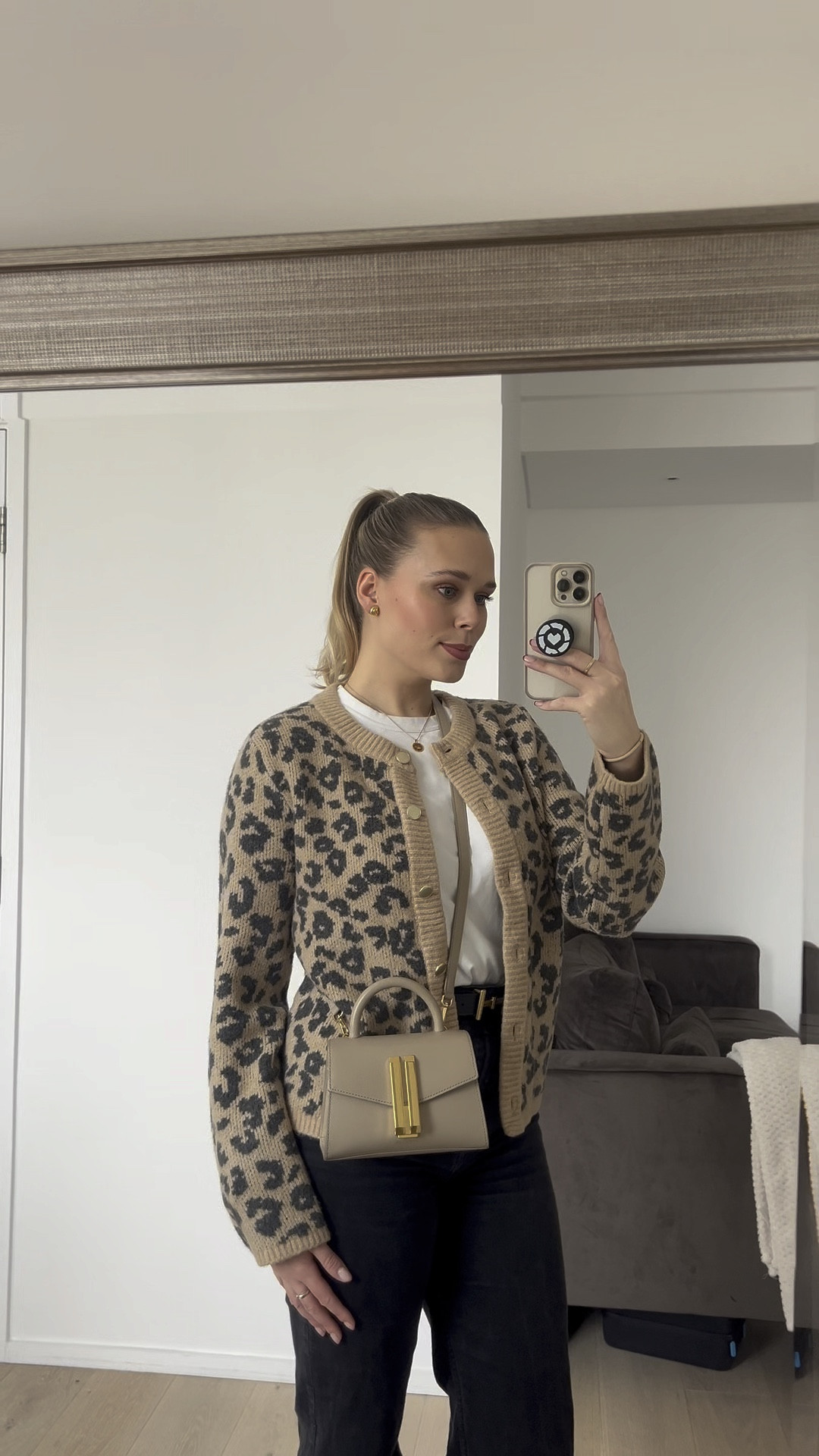 Utterly obsessed with my new leopard print cardi!!! 🐆🫶🏼💫 

Autumn outfit, ootd, leopard print outfit, autumn fashion trends, Abercrombie haul, neutral outfit, autumn knitwear 

#LTKautumn #LTKeurope #LTKuk