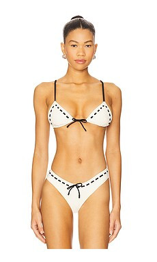 Tularosa Anica Top in Ivory & Black from Revolve.com | Revolve Clothing (Global)