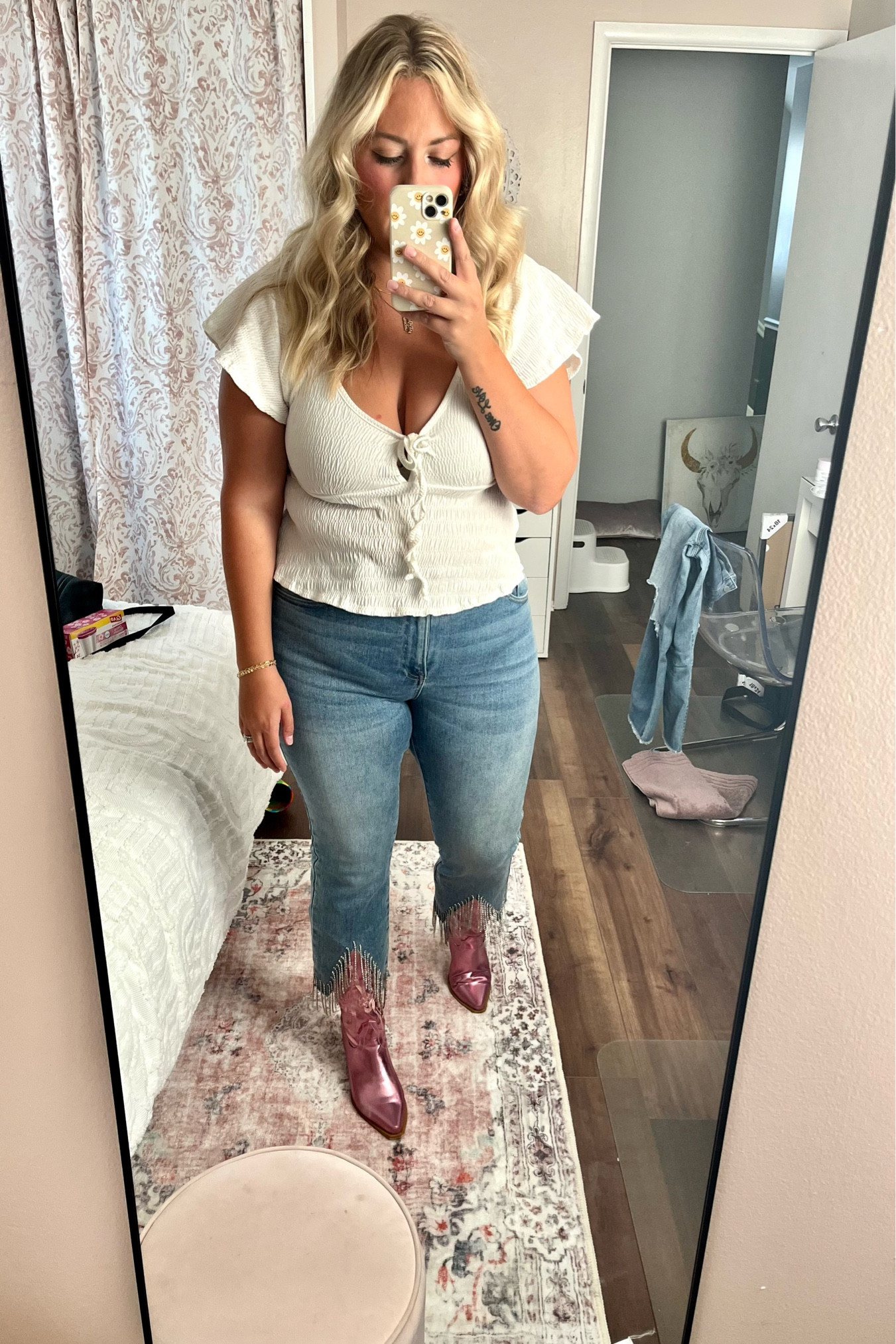 The best Cowboy boots 🤠 💗

#LTKshoecrush #LTKSale #LTKunder100