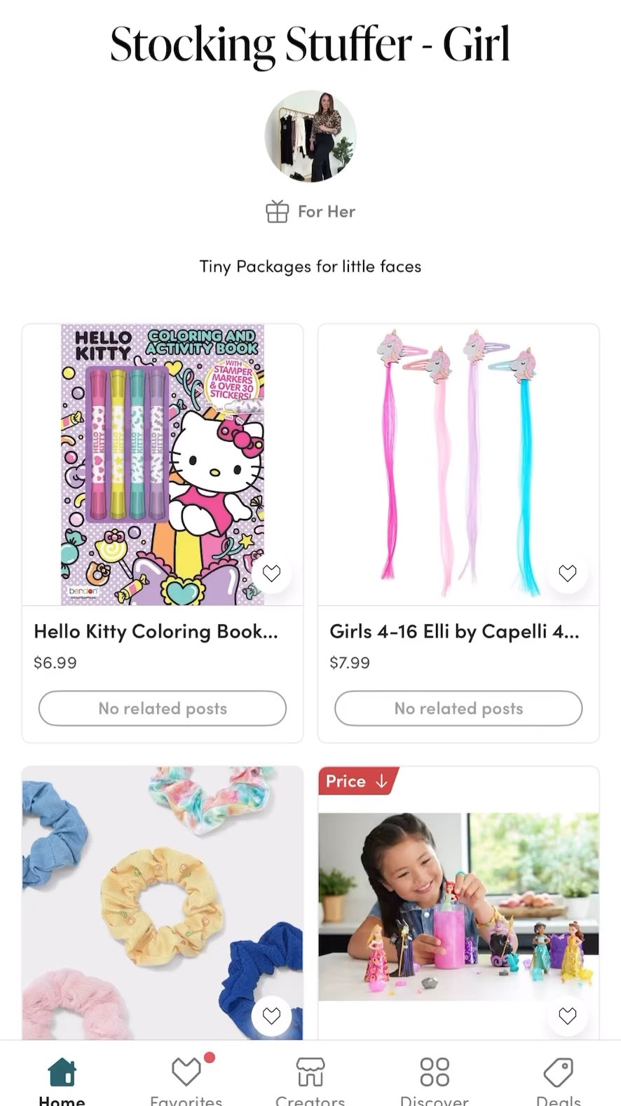 Holiday magic in tiny packages! 🎁✨ These stocking stuffers are sure to bring big smiles to little faces. #StockingStuffers #HolidayMagic #LittleJoy #GiftsForGirls #ChristmasCheer #TinyTreasures #FestiveFun #SantaApproved

#LTKSeasonal #LTKHoliday #LTKGiftGuide