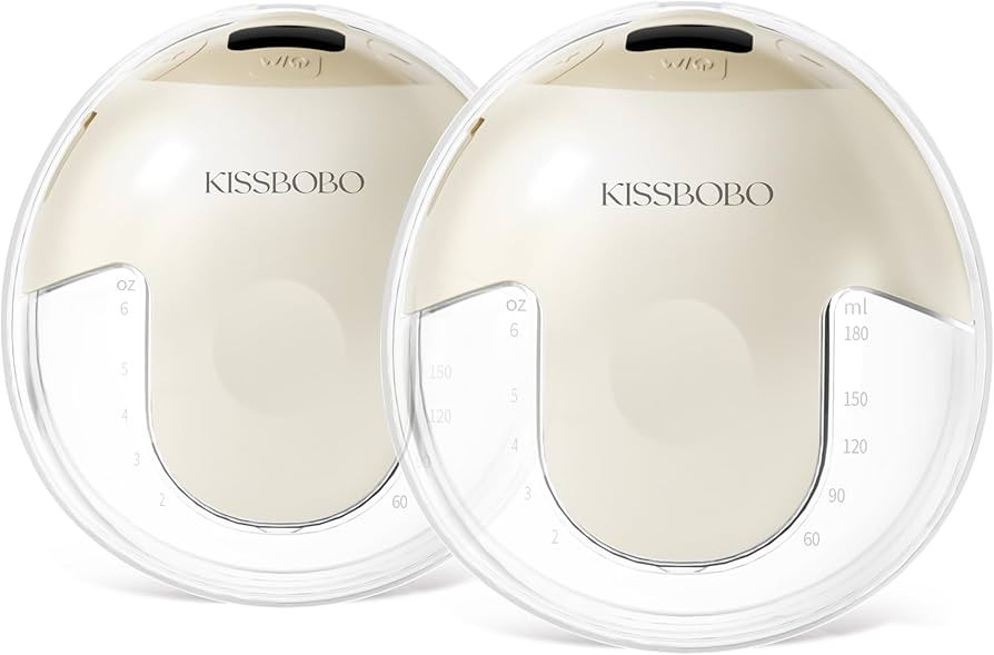 KISSBOBO Electric Breast Pump, Wearable Electrical Pump, Hands Free 19 Levels 4 Modes, Leak-Proof... | Amazon (UK)