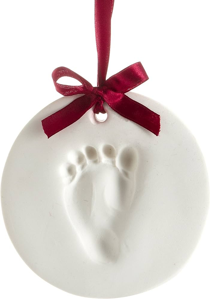 Pearhead Babyprints Christmas Ornament, Baby's First Christmas Holiday Keepsake, Newborn Handprin... | Amazon (US)