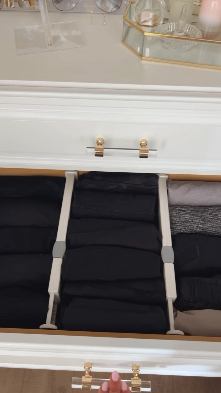 Loving these expandable drawer dividers to help organize my closet drawers!

#LTKfindsunder50 #LTKhome #LTKMostLoved