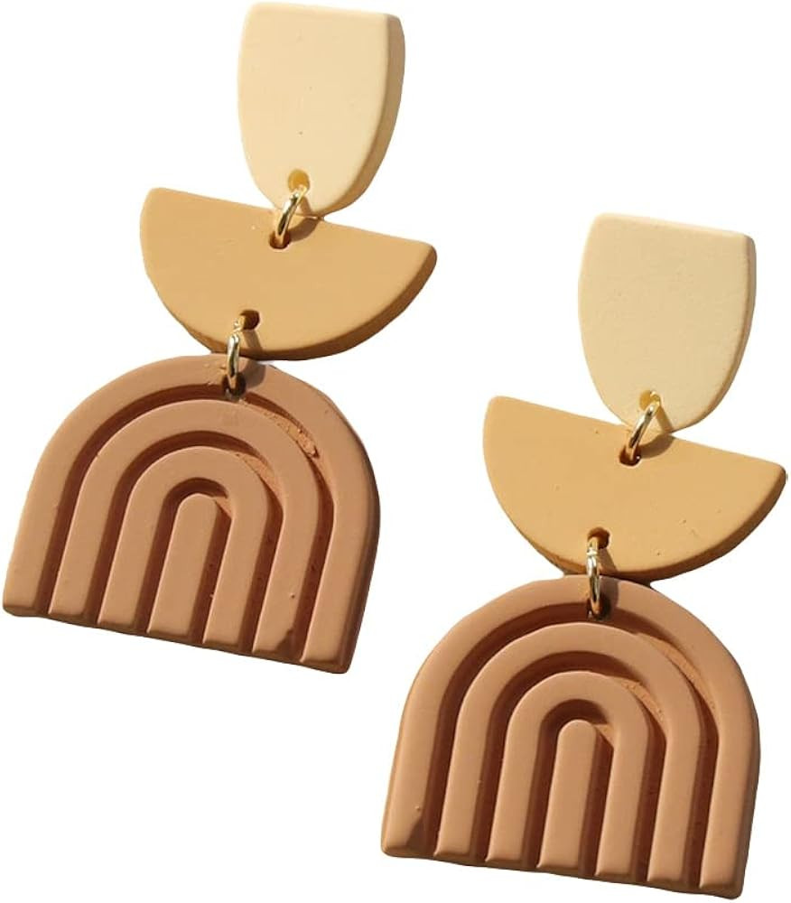 Verdusa Women's U Shape Dangle Drop Earrings | Amazon (US)