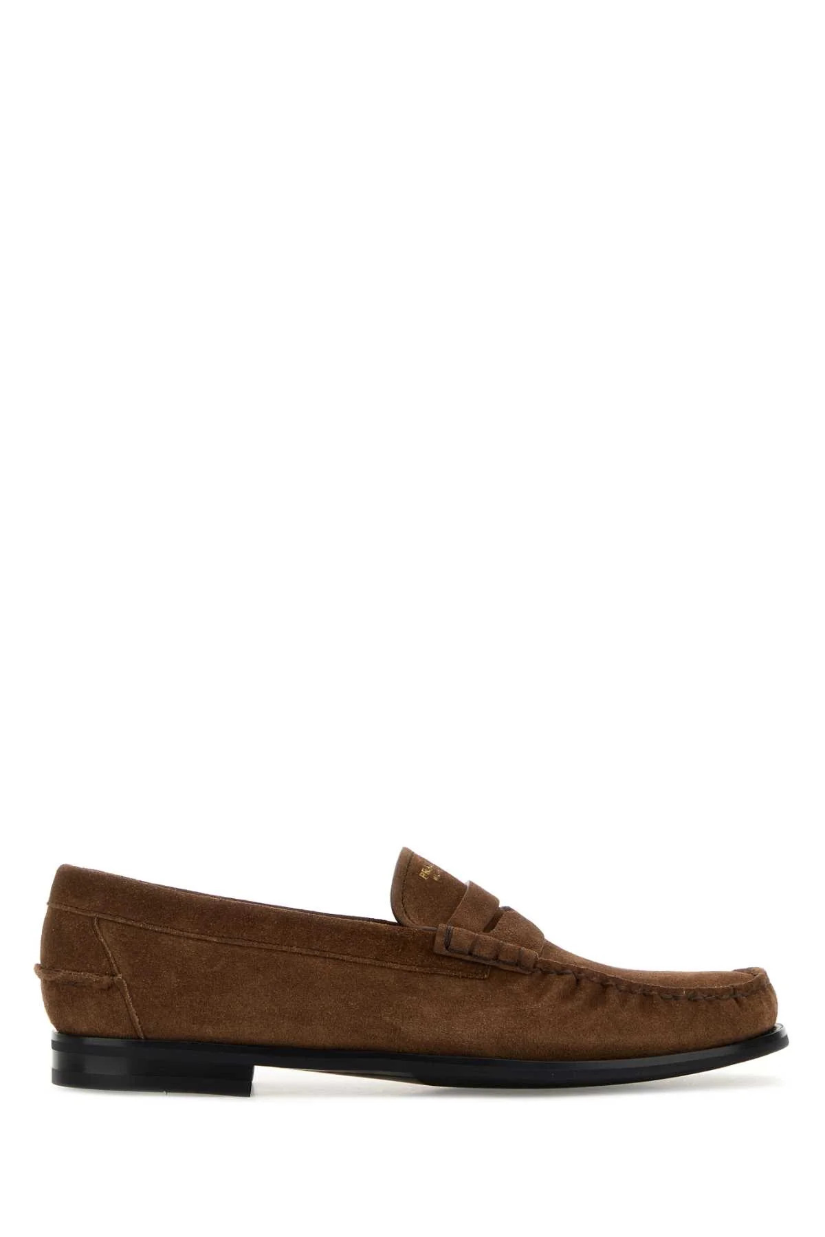 Prada Formale Loafer — Brown - 11 | Italist Inc.