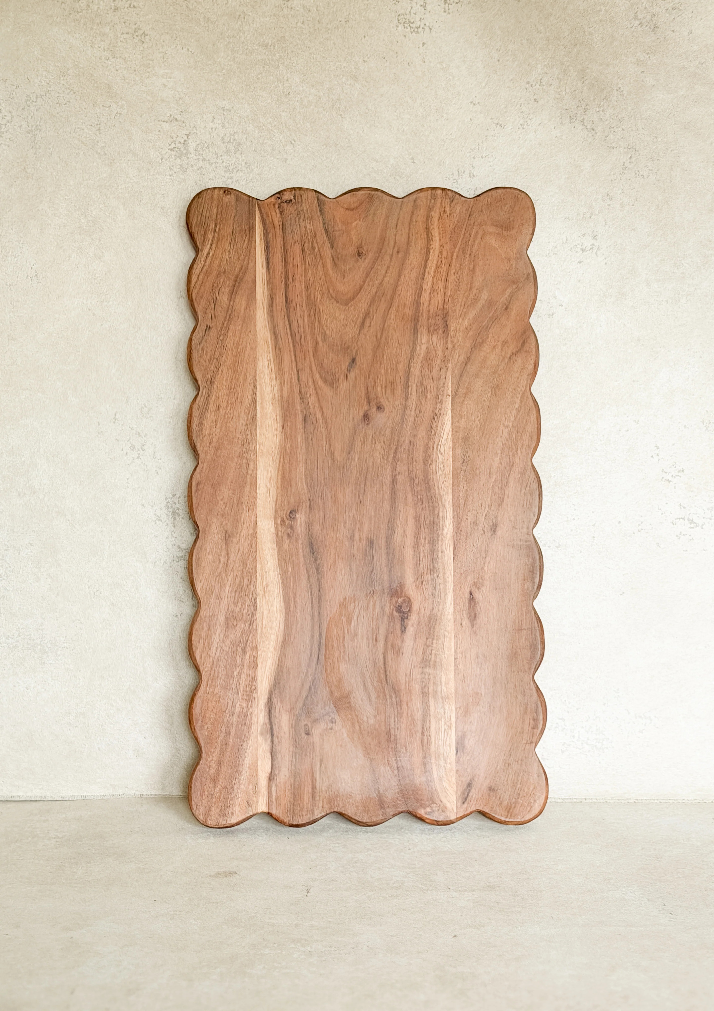 Scalloped Cutting Board, Rectangle | Cottage and Key