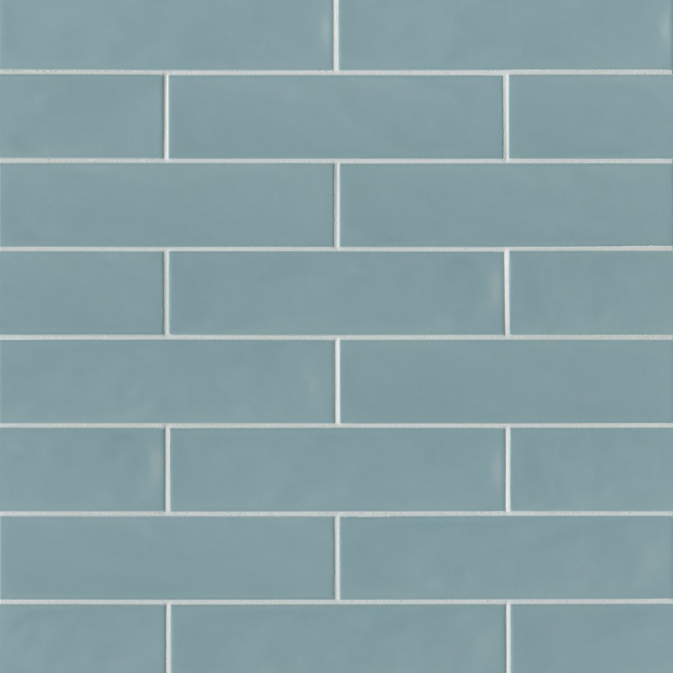 Sorrento 2.5" x 10.25" Ceramic Wall Tile in Celeste | Bedrosians Tile & Stone