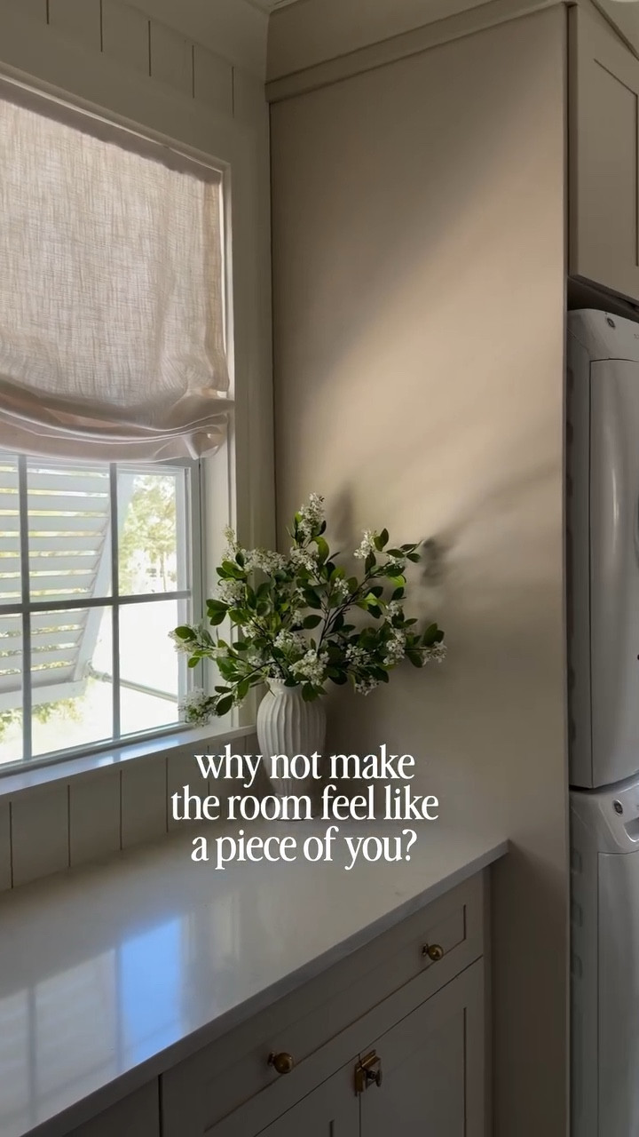 Isn’t it wild how the space where I do most of my work as a mom aka the laundry room became the space that I love the most in our home?