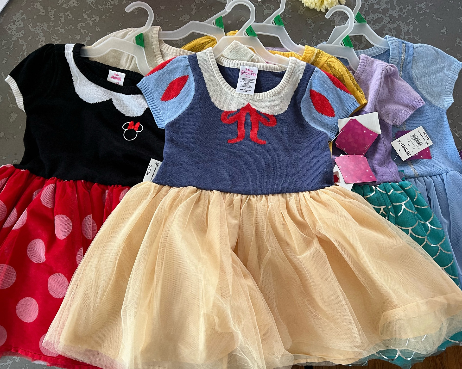 washable princess dresses A Leading Role x Disney Princess Belle Premium Washable Dress Up