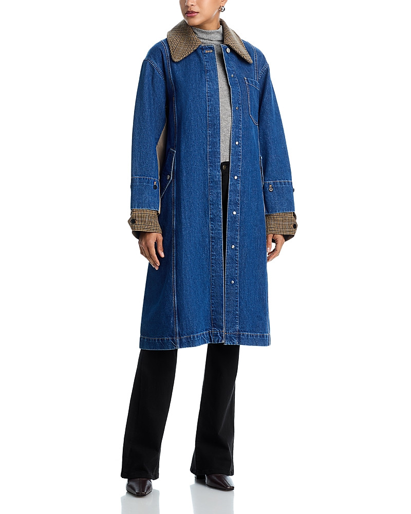 3.1 Phillip Lim Denim Combo Trench Coat | Bloomingdale's (US)