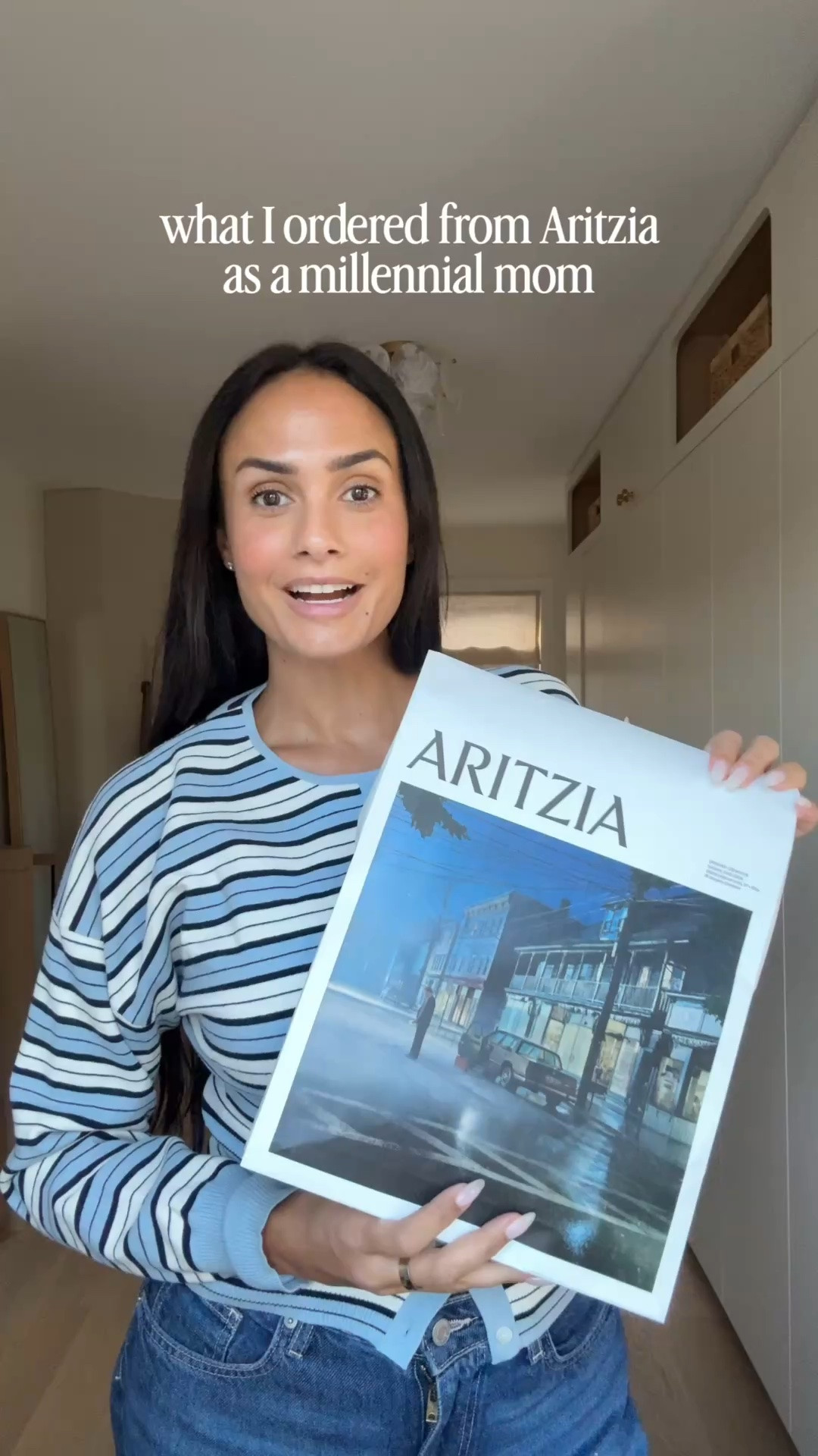 @Aritzia wearing a small tank and ordered a large sweater. Blue sweater is in a medium.

#LTKcanada #LTKfall #LTKstyletip