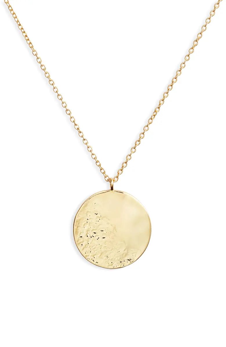 Shaye Hammered Coin Necklace | Nordstrom